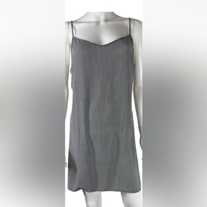 NWOT~White House Black Market
WHBM Black & White Stripe Slip
Cami Dress 10
